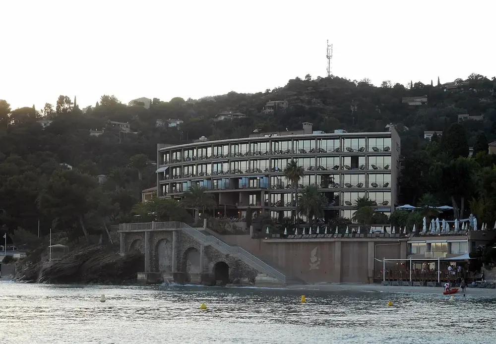 Vue de Plage du Rayol