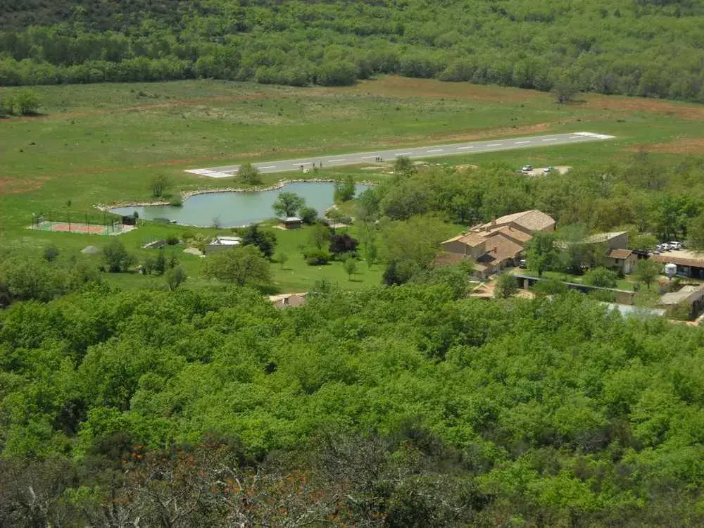 Vue de Pourrières