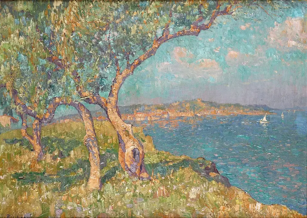 A panoramic view of Saint-Tropez