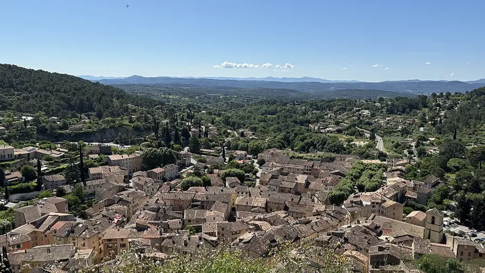 Cotignac - Vue depuis les Tours Sarrasines