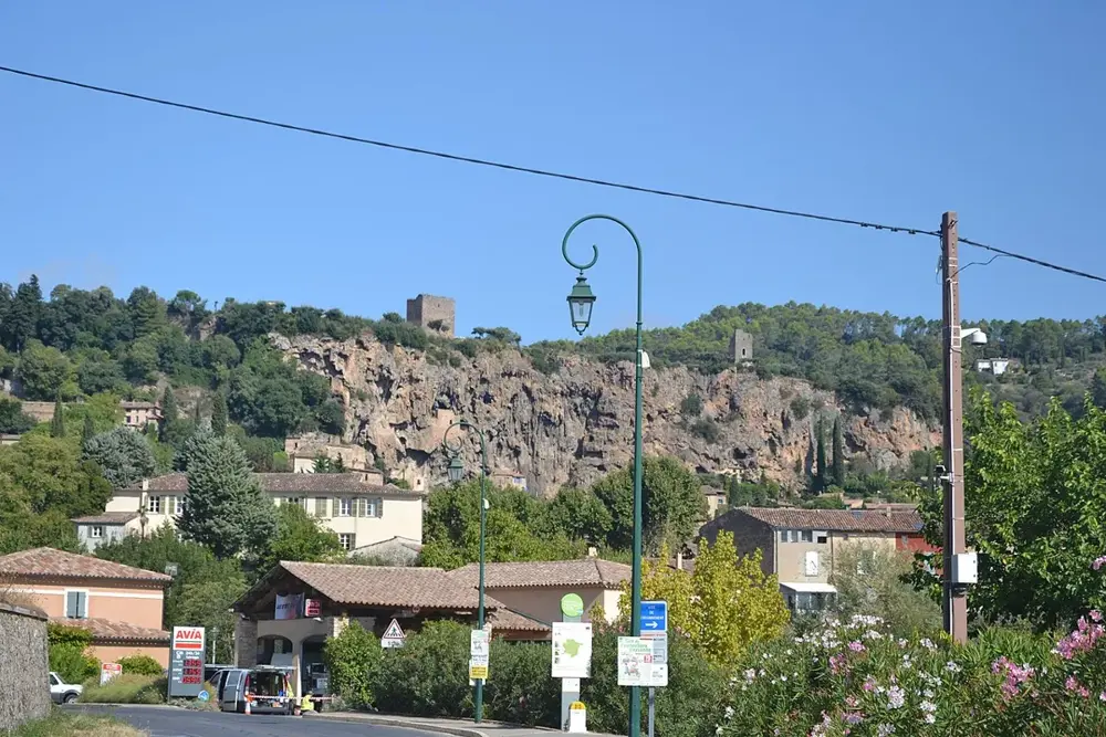 Cotignac - falaise 2