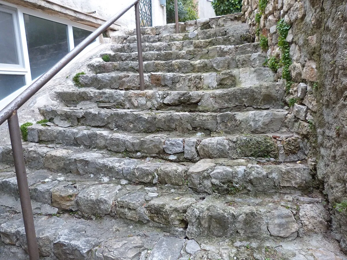 Escalier Montmartre à Bargemon