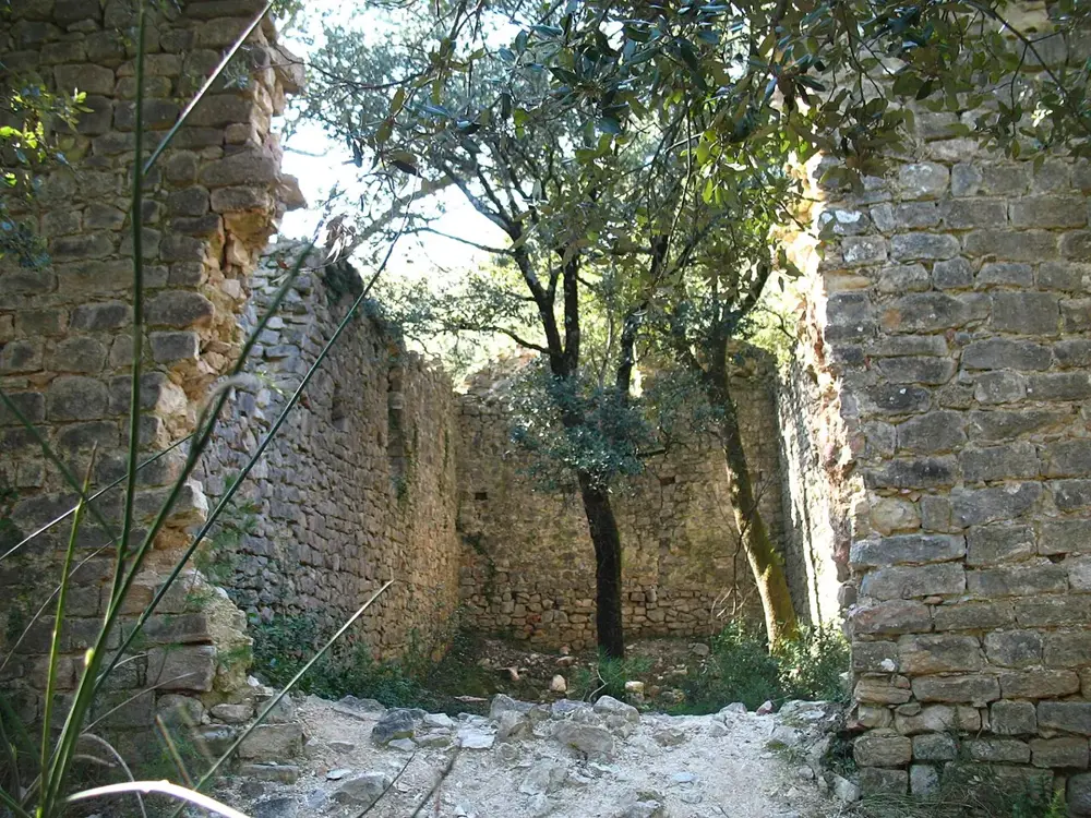Rocbaron AncienneEglise BaseMurNO 0008 07
