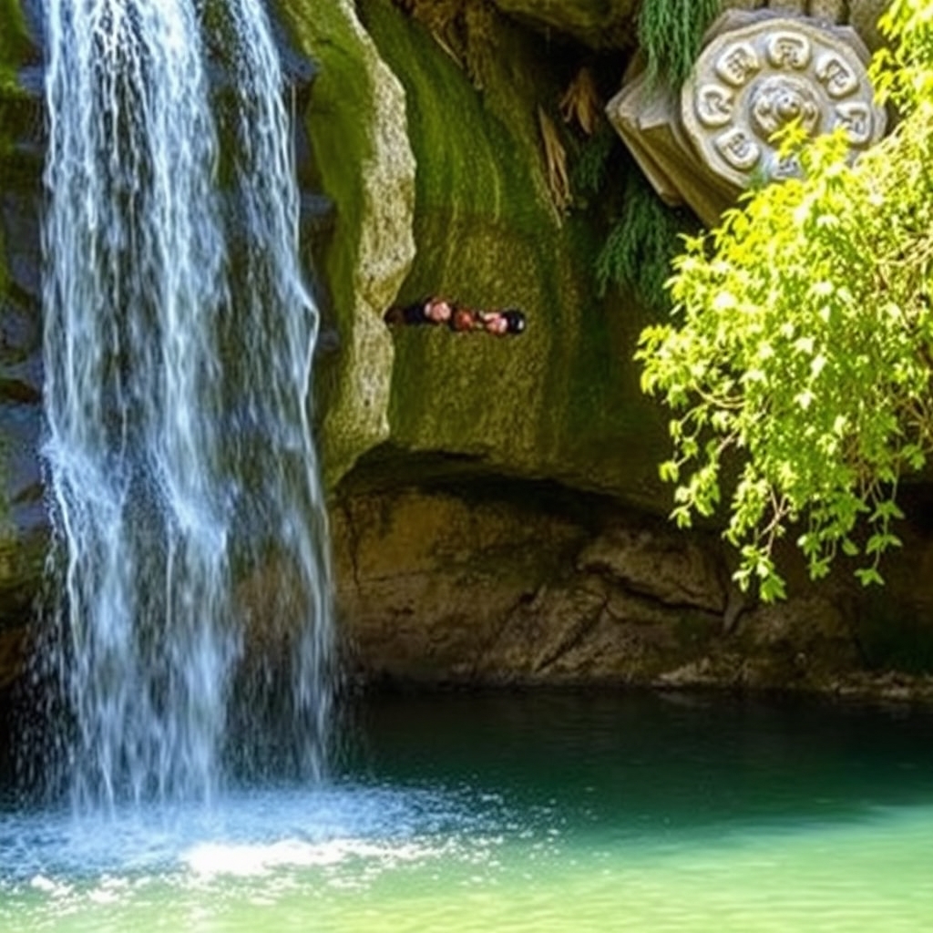 Découvrir la Cascade de la Cassole au Vallon Gaï à Cotignac — Guide complet : Cascade cassole/gouffre - vallon gaï