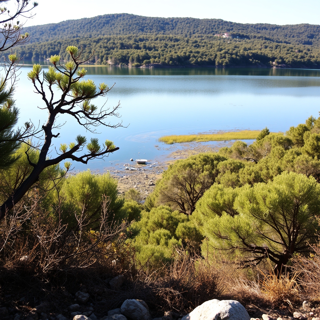 Géographie et environnement · lac de sainte-croix