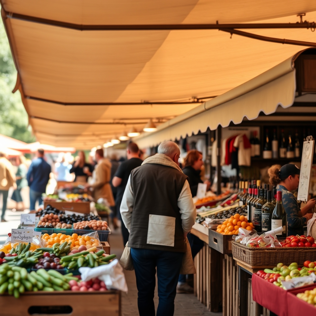 Présentation du Marché Carces · marché carces