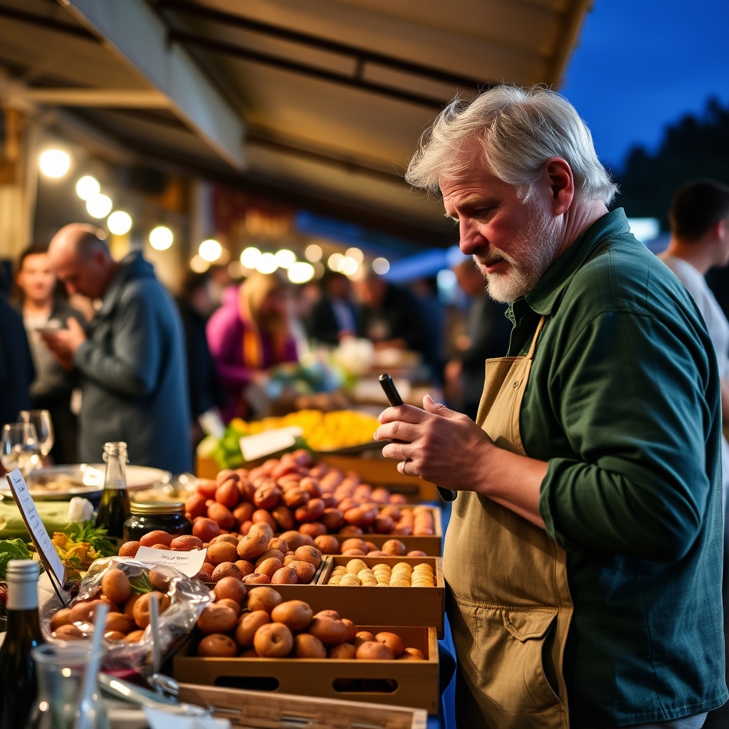 Comment taille mino du sud et autres spécialités locales : ce qu'il faut goûter au marché — marché nocturne dans le var