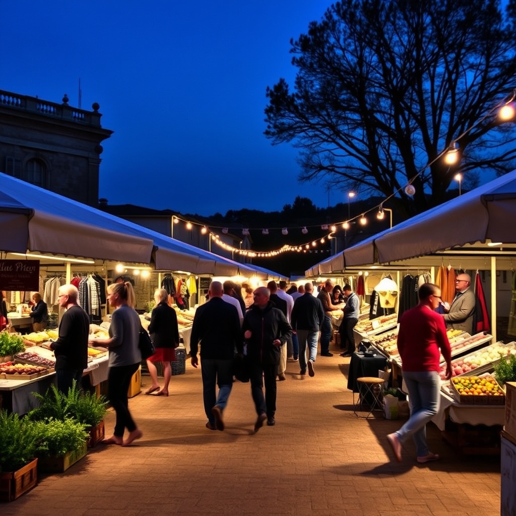 Notre sélection sur Amazon — marché nocturne dans le var