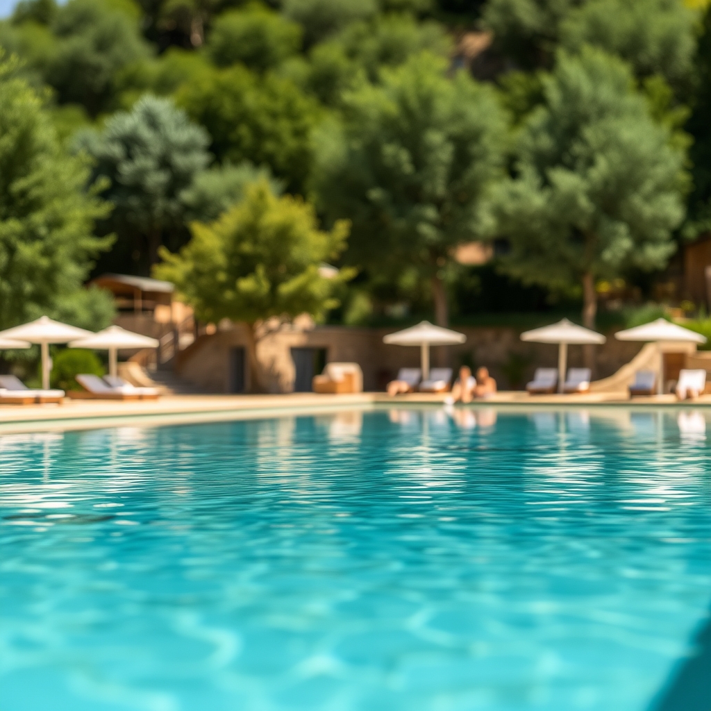 Détails techniques du modèle Lac de Carces · piscine lac de carces